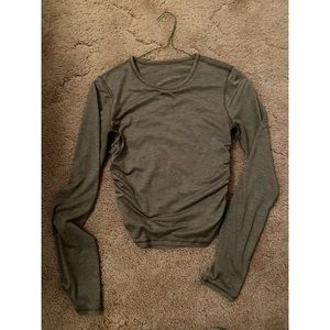 Lululemon cinged sides long sleeve.
